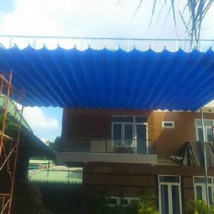 Mái xếp di động lượn sóng MX17