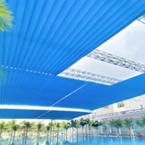 Mái xếp di động lượn sóng MX01