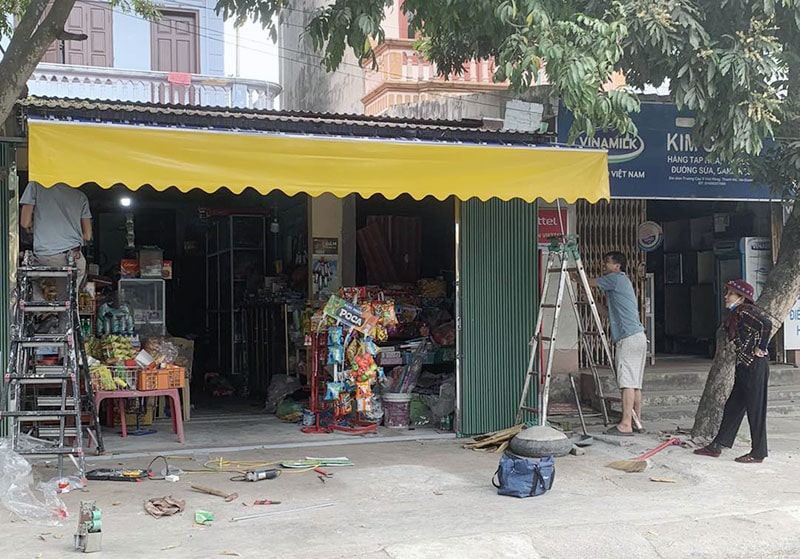 Mái hiên di động MH04