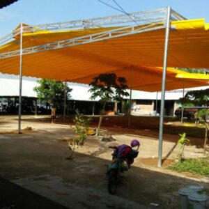 Mái xếp di động lượn sóng MX12